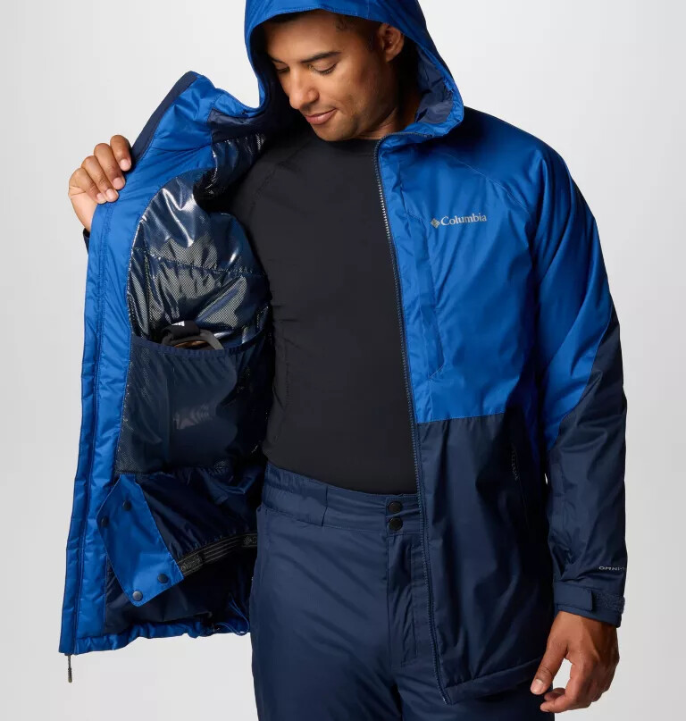 herre snowy summit-jakke