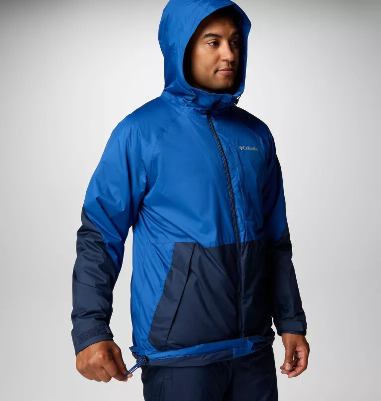 herre snowy summit-jakke