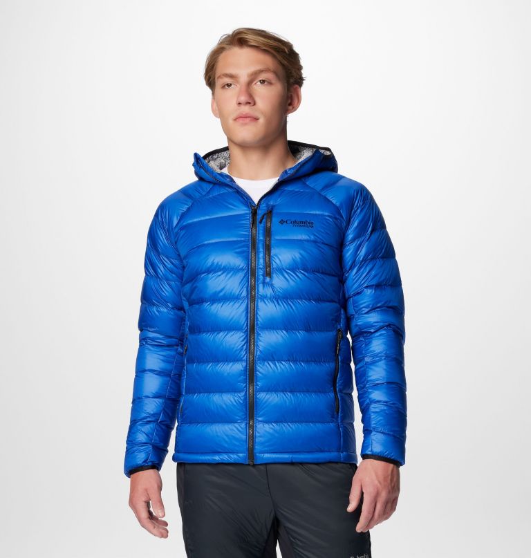 herre arctic crest dunjakke med hette