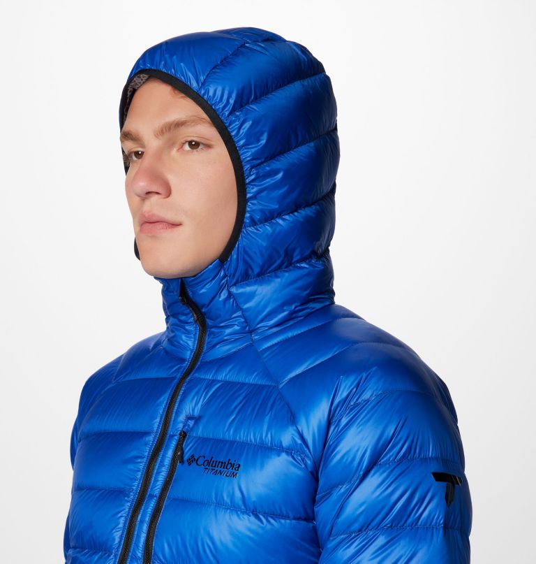herre arctic crest dunjakke med hette