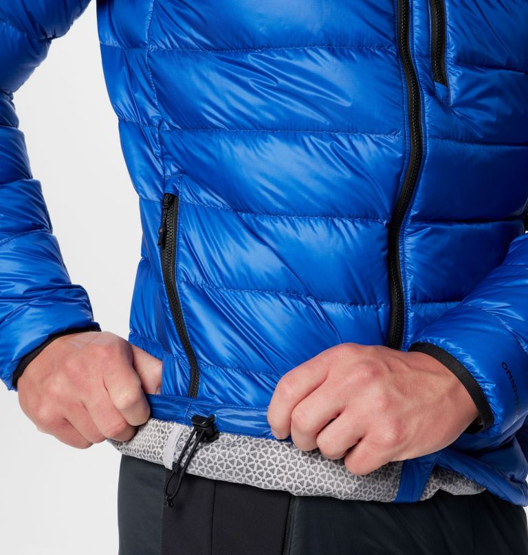 herre arctic crest dunjakke med hette
