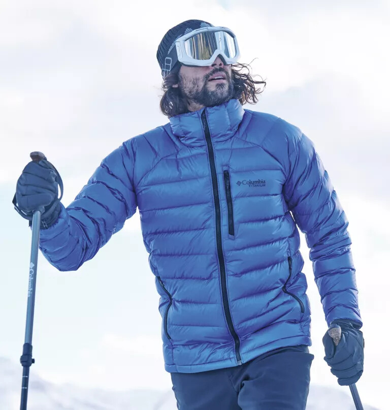 herre arctic crest dunjakke
