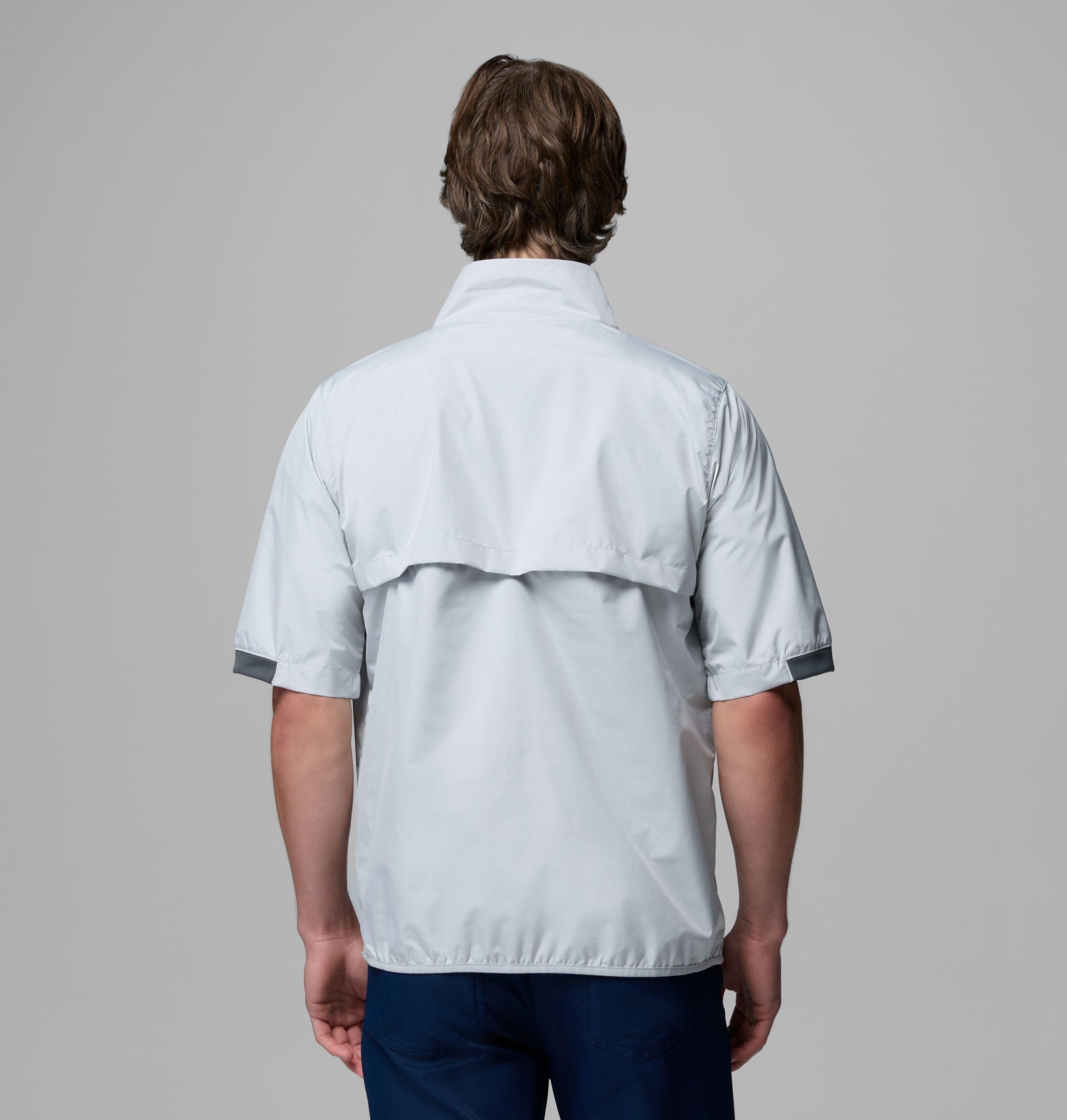 menn big shot golf pullover windbreaker