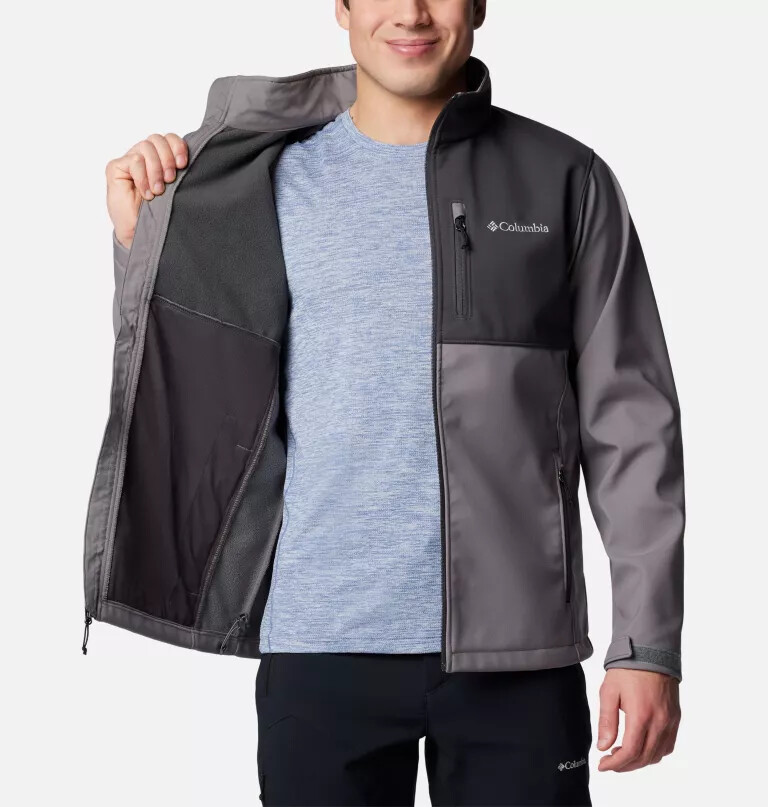 herre ascender softshelljakke – tall
