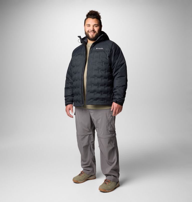grand trek iii dunjakke med hette – stor