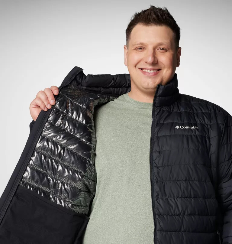 herre powder lite ii-jakke – stor