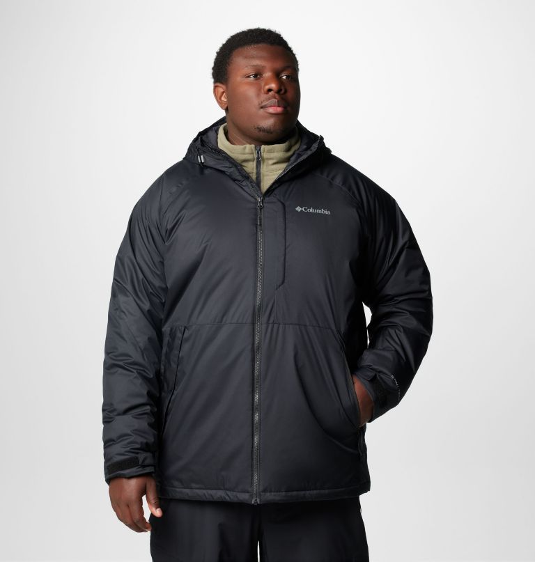 herre snowy summit-jakke – stor