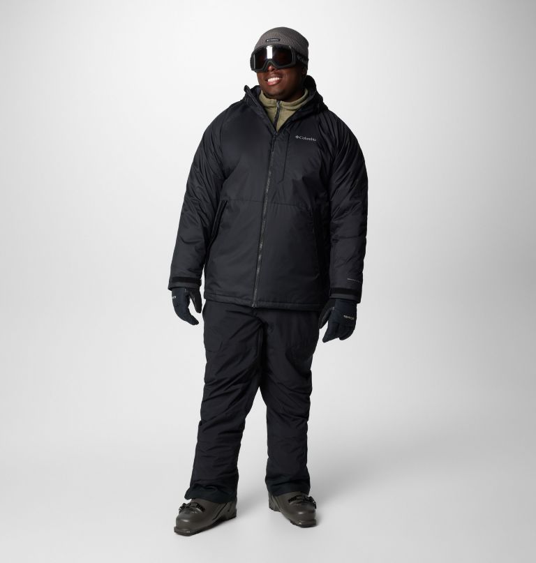 herre snowy summit-jakke – stor