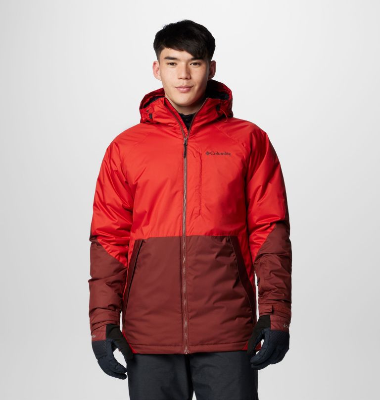 herre snowy summit-jakke – høy