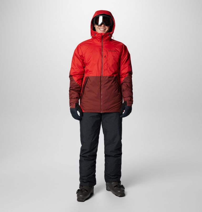 herre snowy summit-jakke – høy