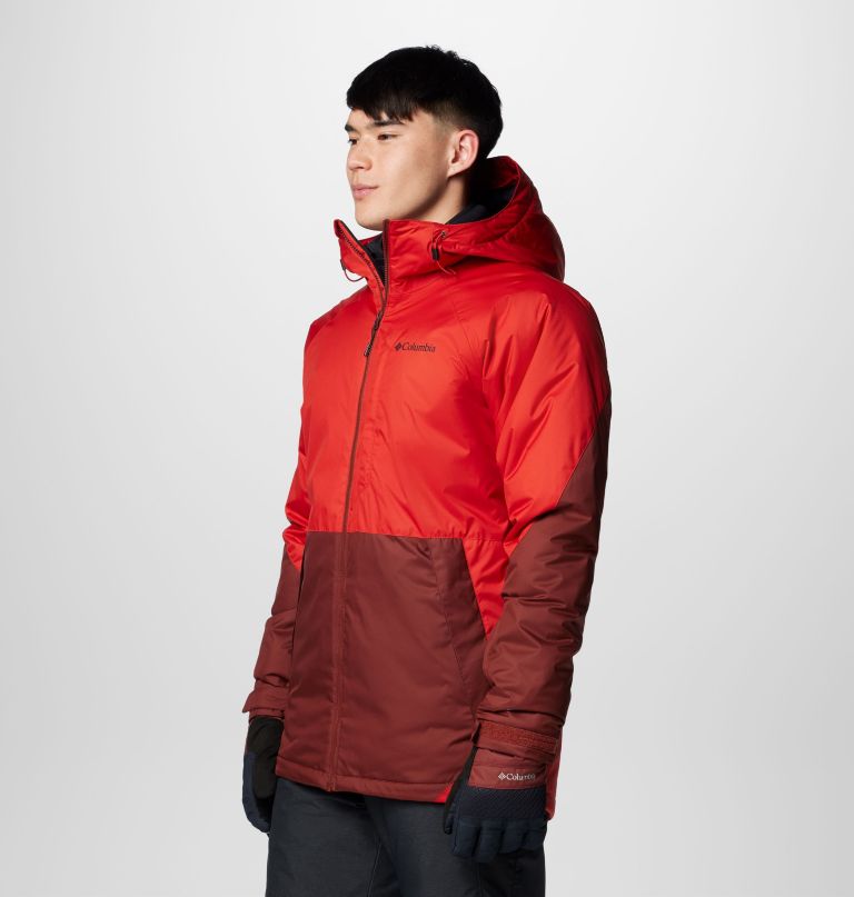 herre snowy summit-jakke – høy