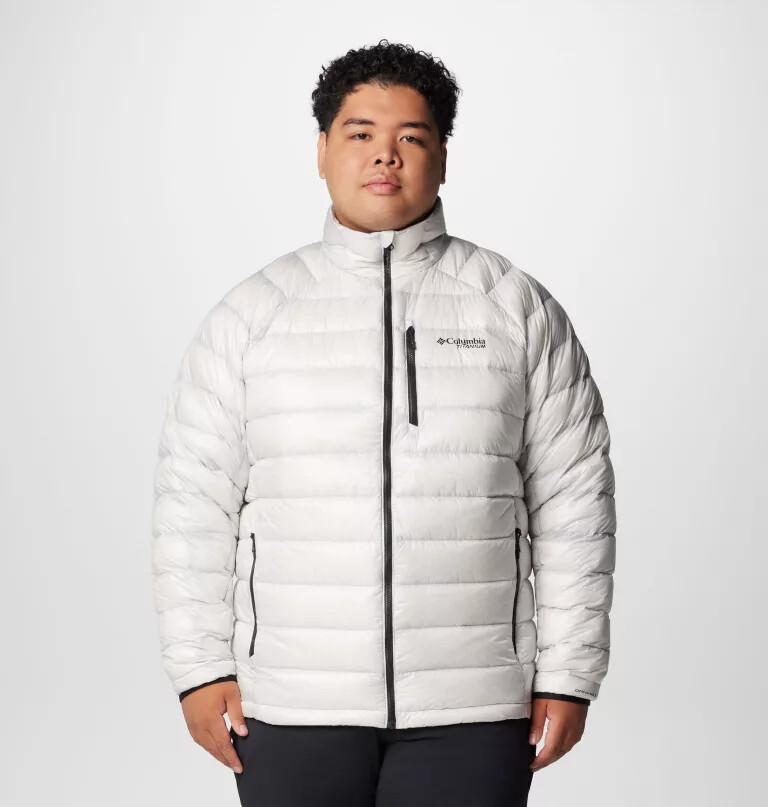 herre arctic crest dunjakke – stor