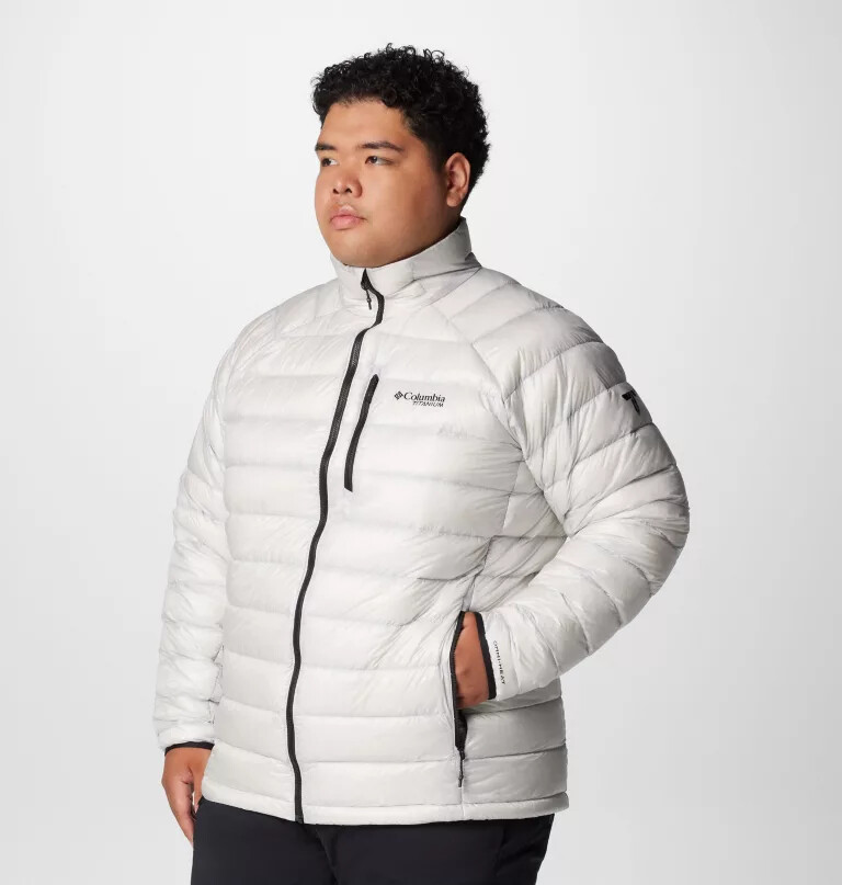 herre arctic crest dunjakke – stor