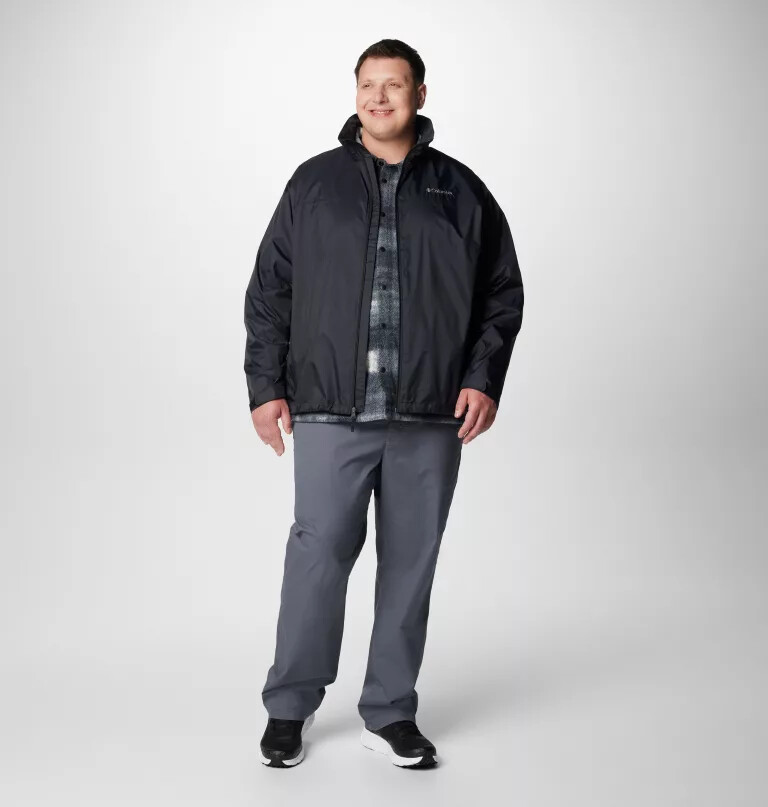 glennaker lake ii regnjakke for menn – stor