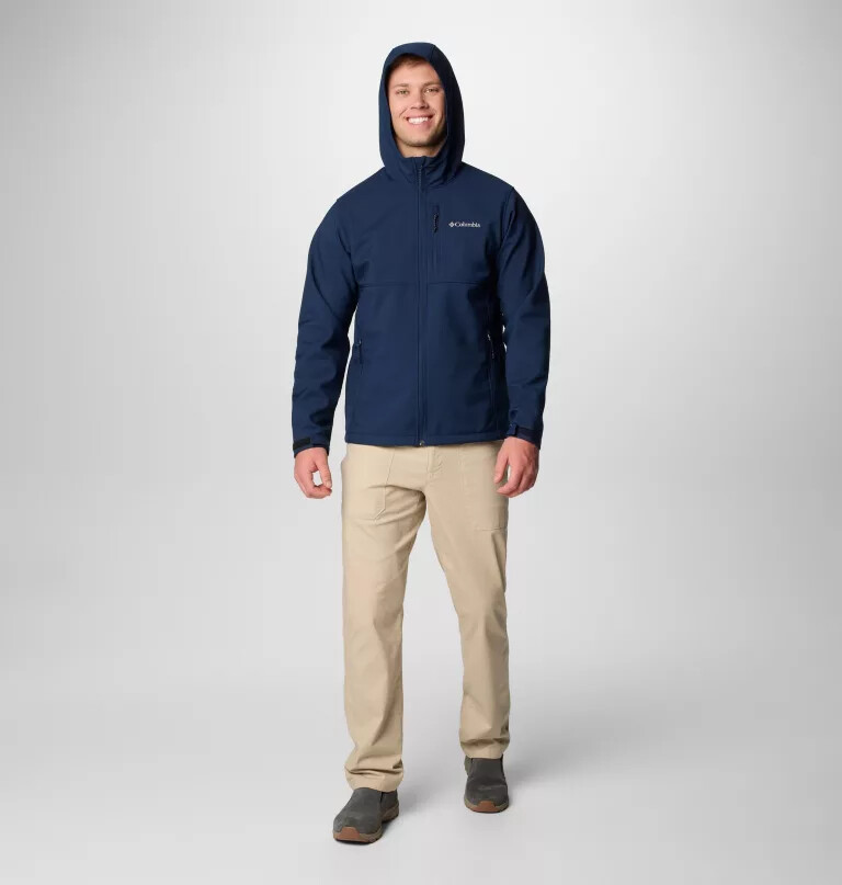 herre ascender ii hettegenser i softshell-kvalitet – høy