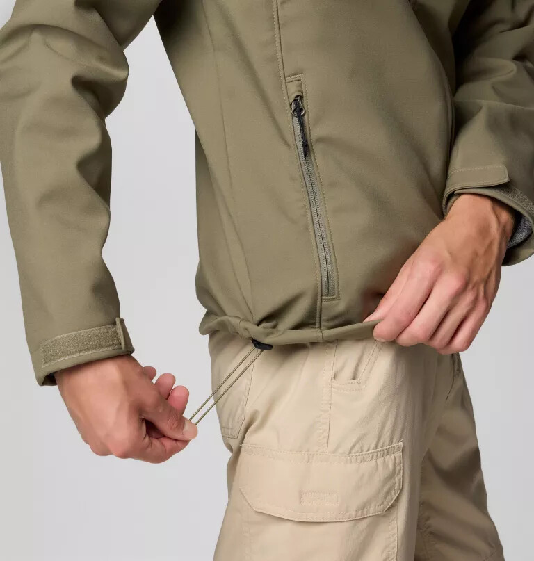 herre ascender ii hettegenser i softshell-kvalitet – høy