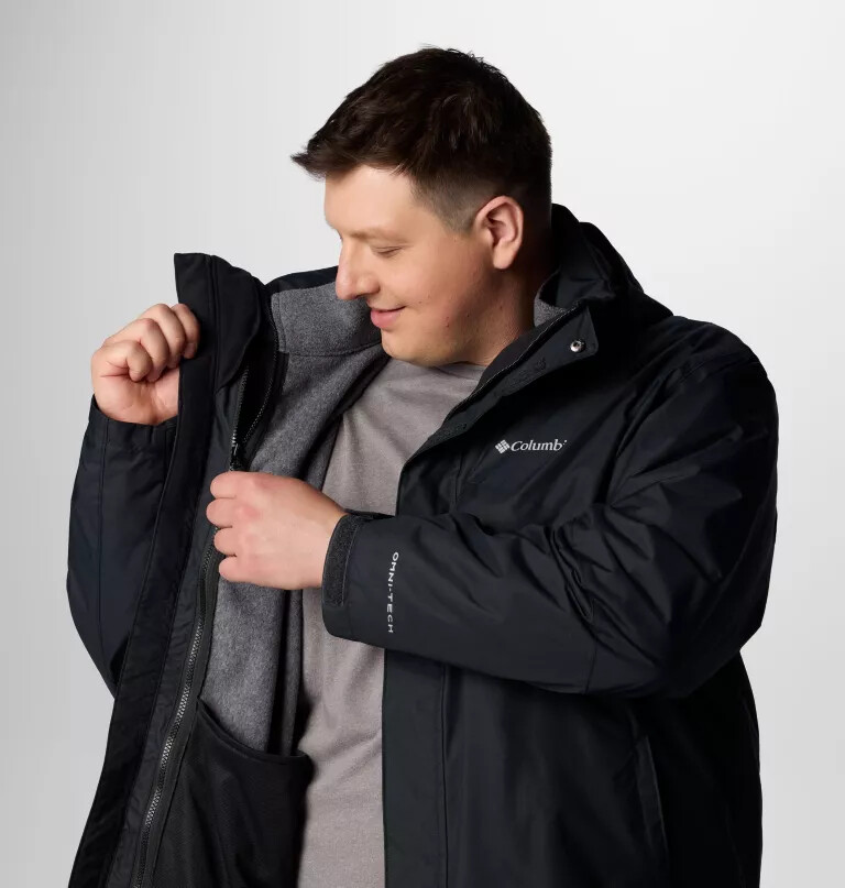 bugaboo iii fleece-utvekslingsjakke for menn – stor