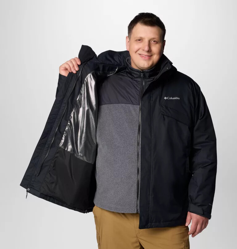 bugaboo iii fleece-utvekslingsjakke for menn – stor