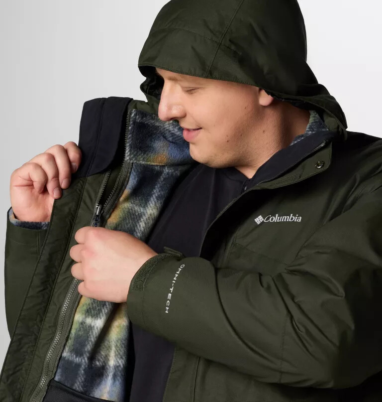 bugaboo iii fleece-utvekslingsjakke for menn – stor