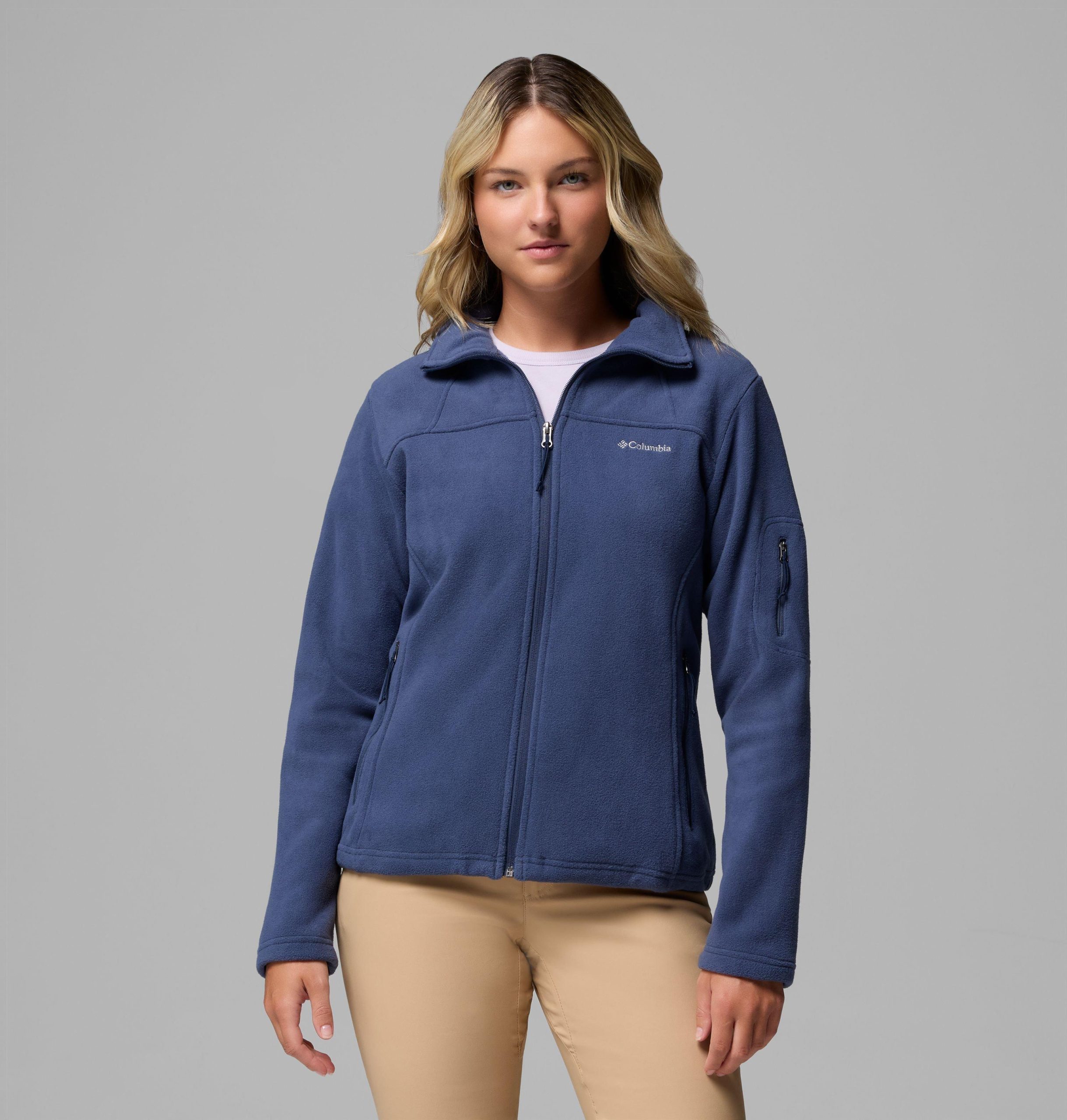 dame fast trek ii fleecejakke