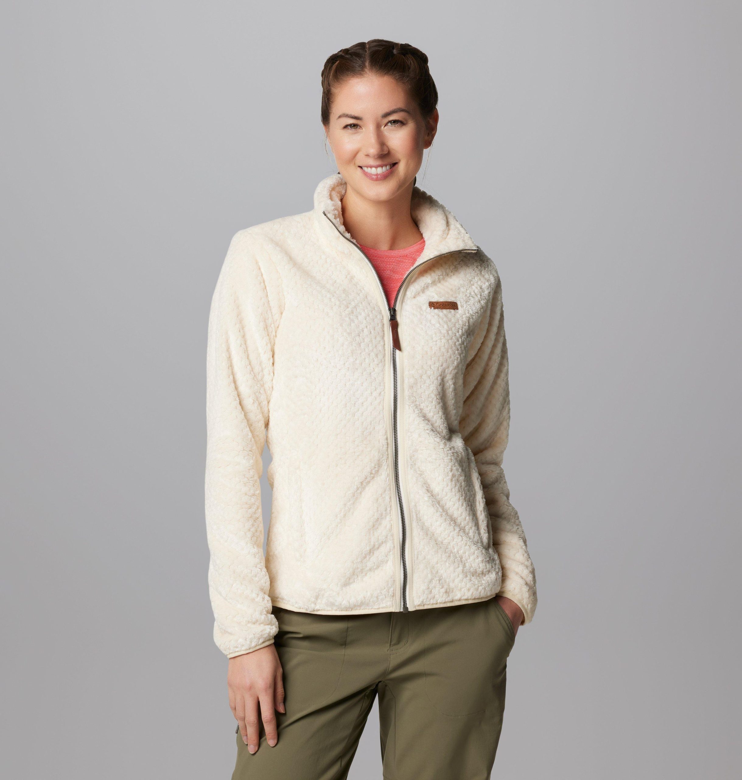 fire side ii sherpa fleece med glidelås for kvinner