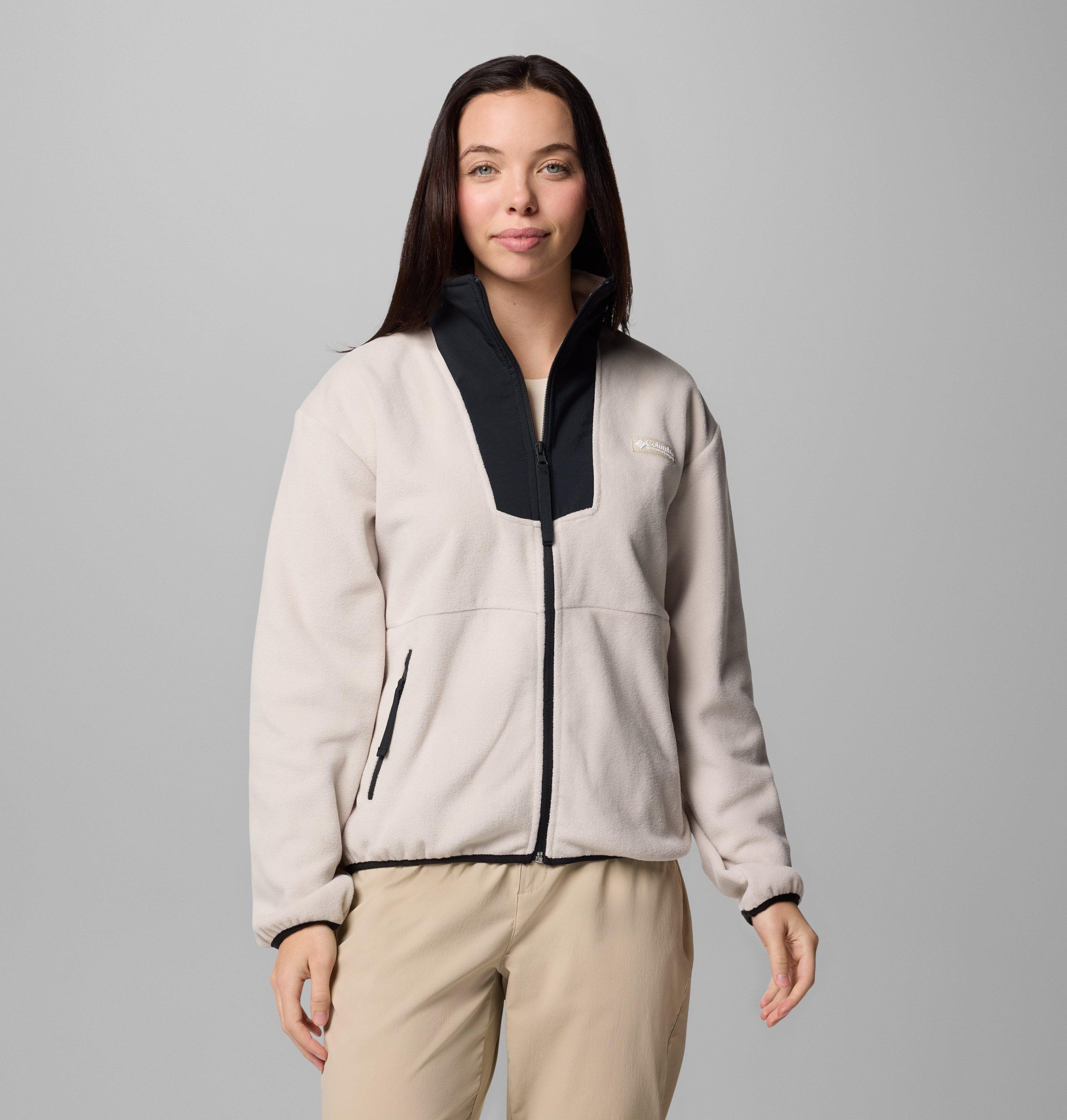 dame sequoia grove full zip fleece