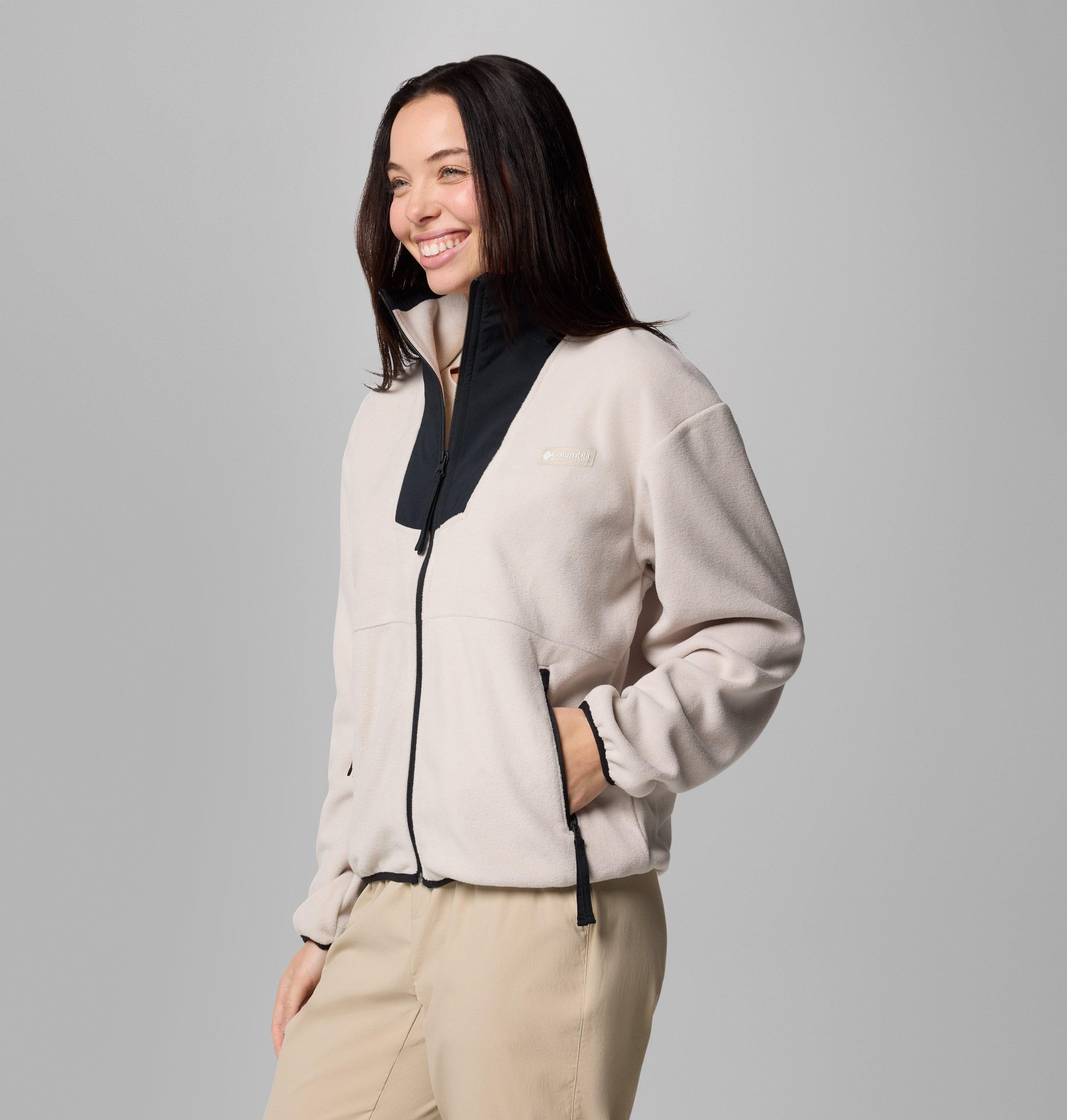 dame sequoia grove full zip fleece