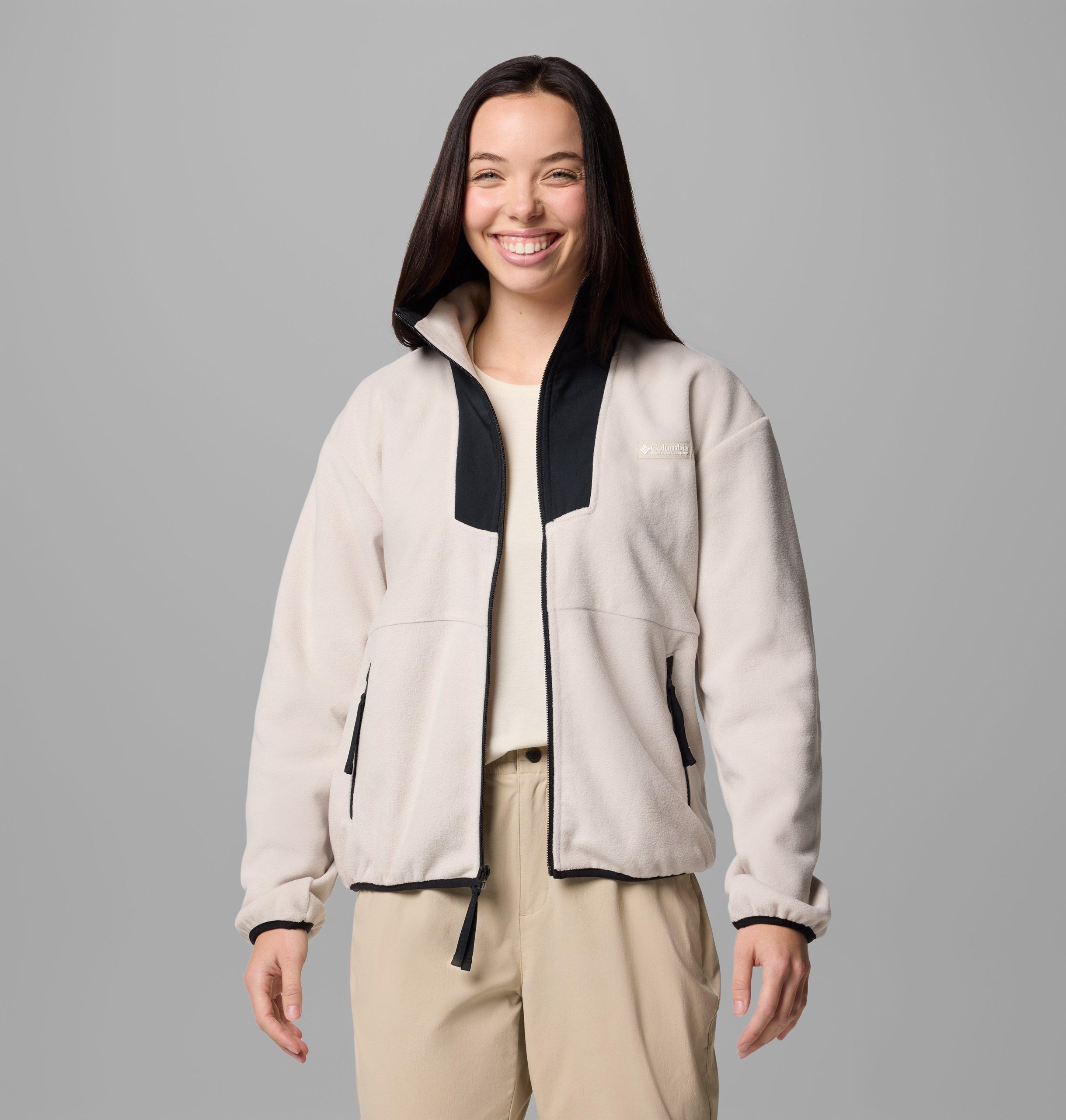 dame sequoia grove full zip fleece