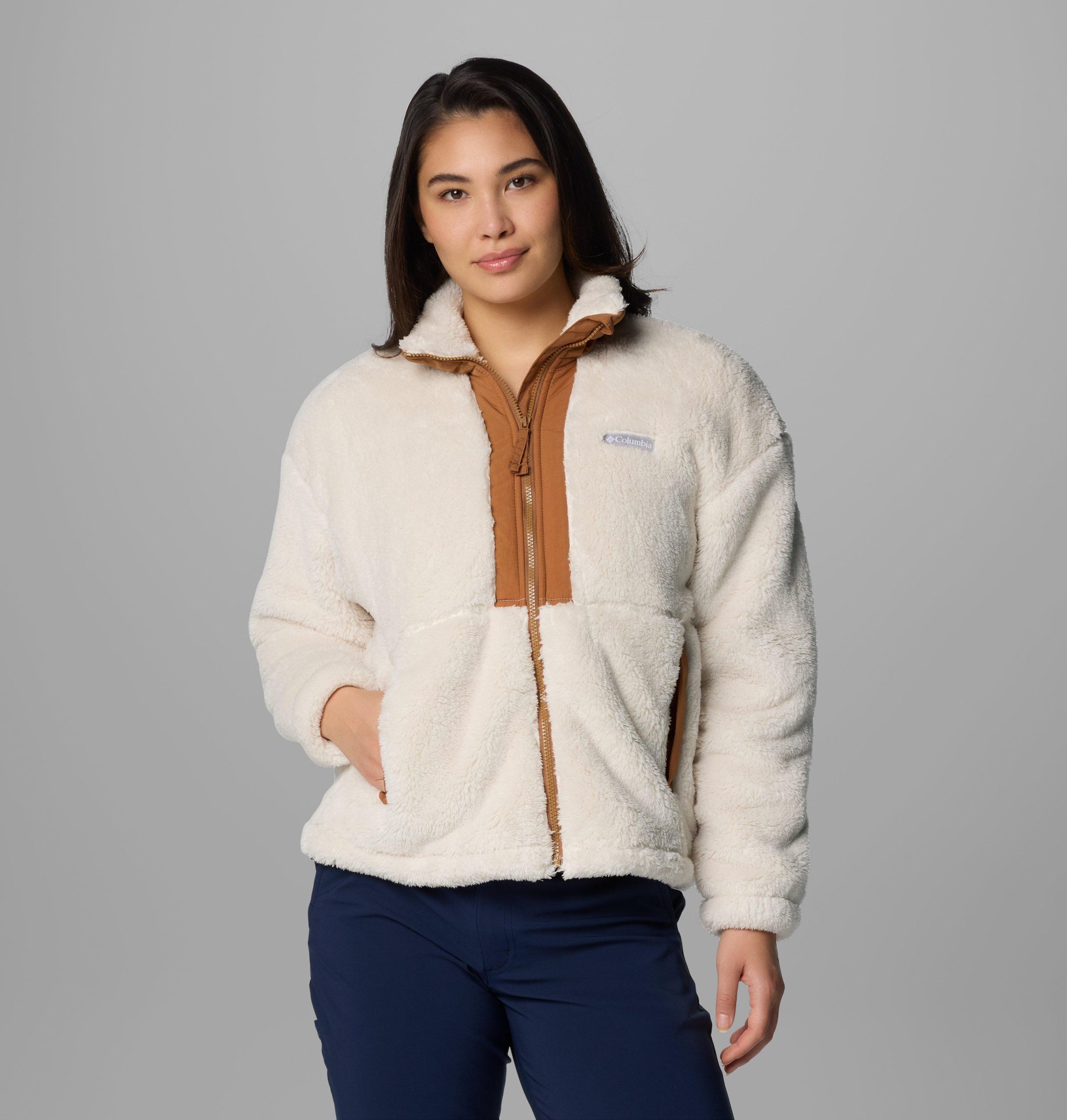 dame boundless discovery sherpa full zip ii-jakke