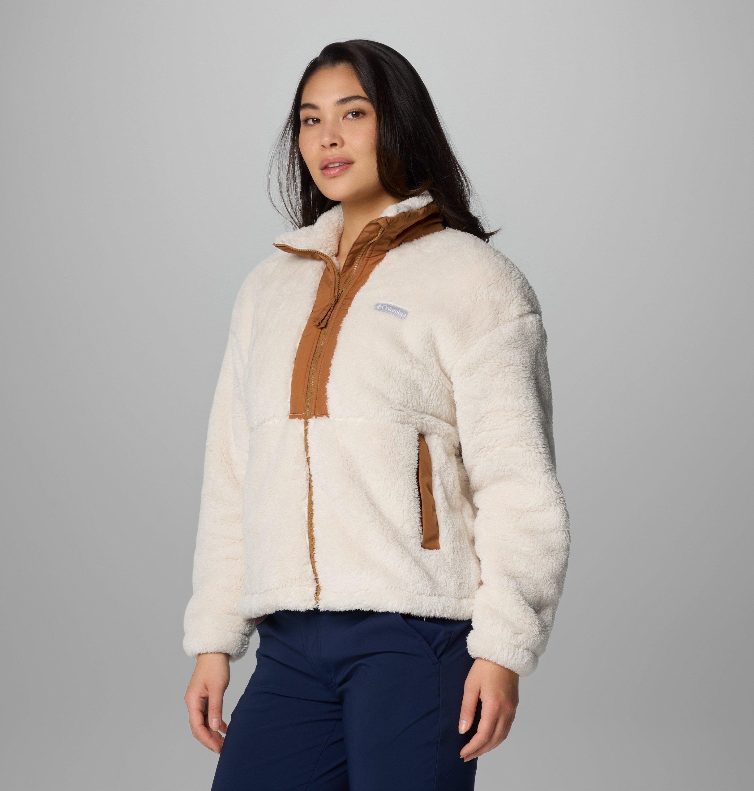 dame boundless discovery sherpa full zip ii-jakke