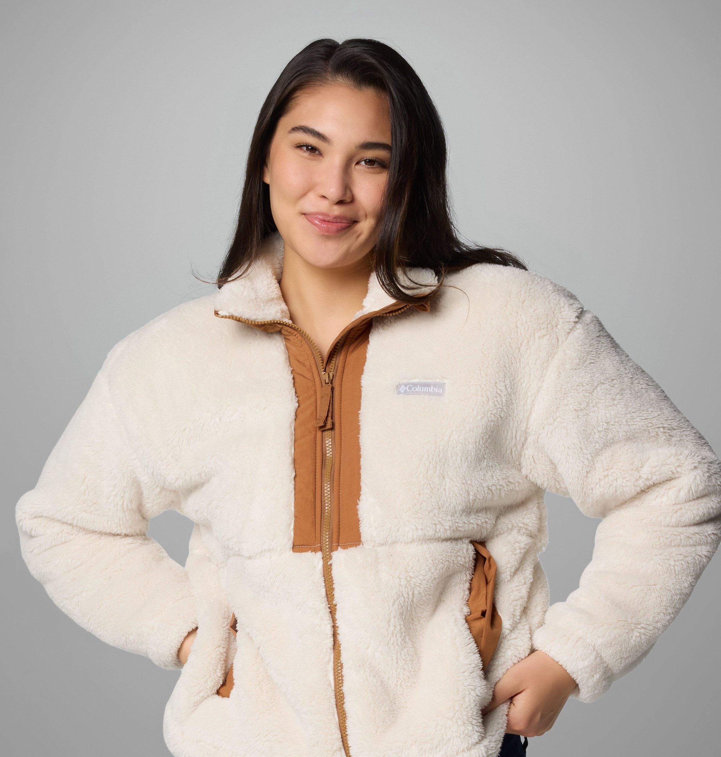 dame boundless discovery sherpa full zip ii-jakke