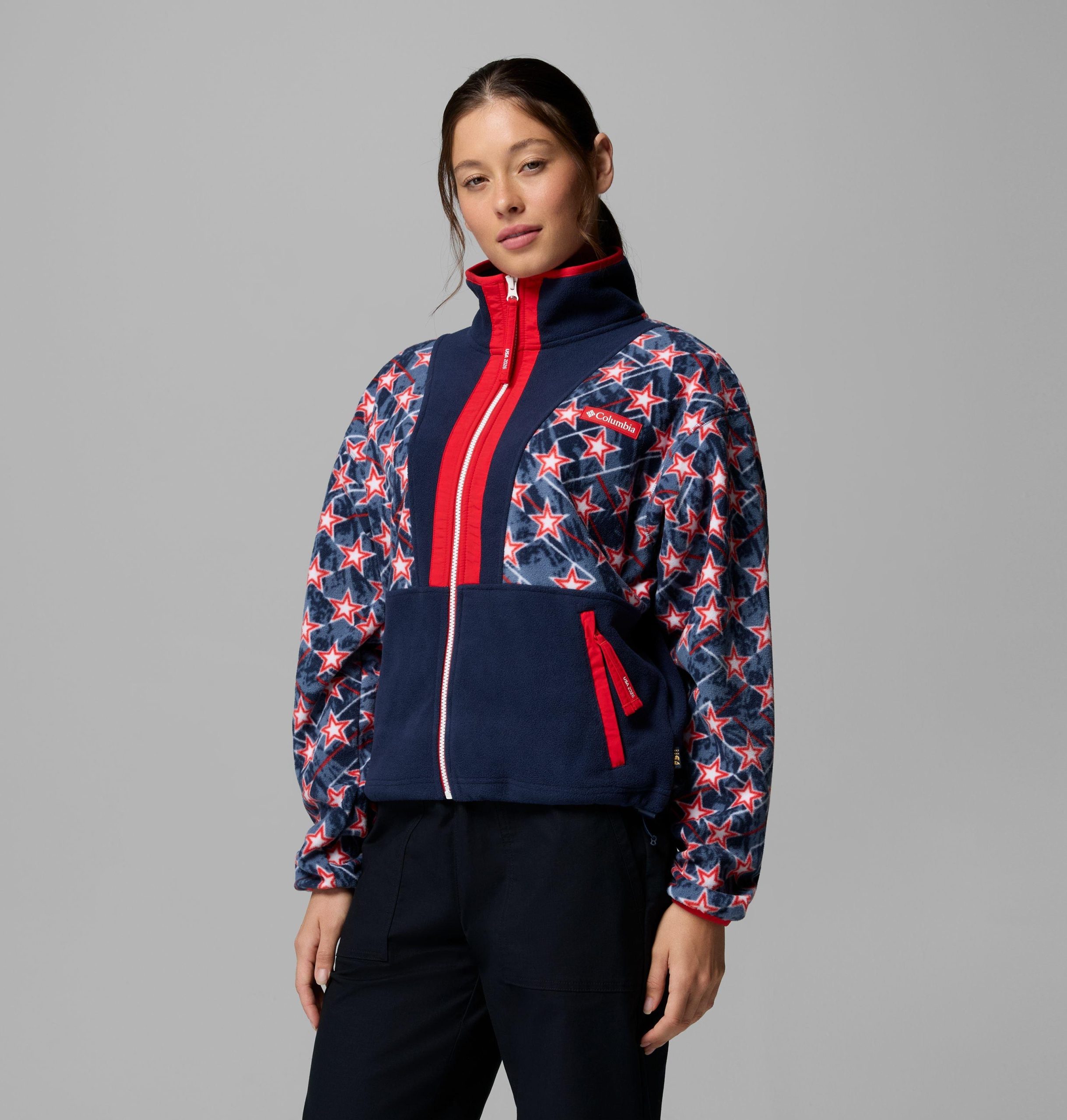kvinner usa 2026 fleece