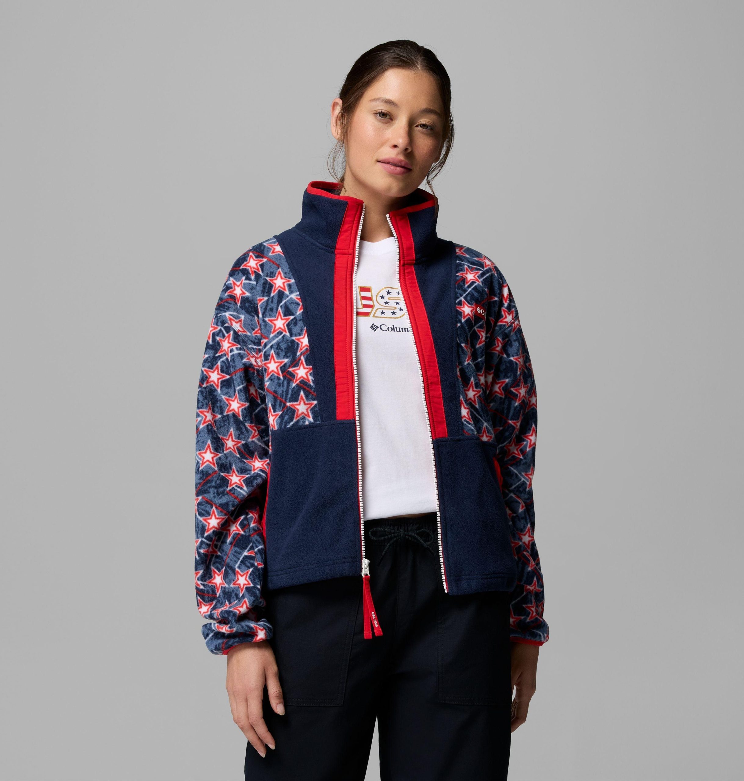 kvinner usa 2026 fleece