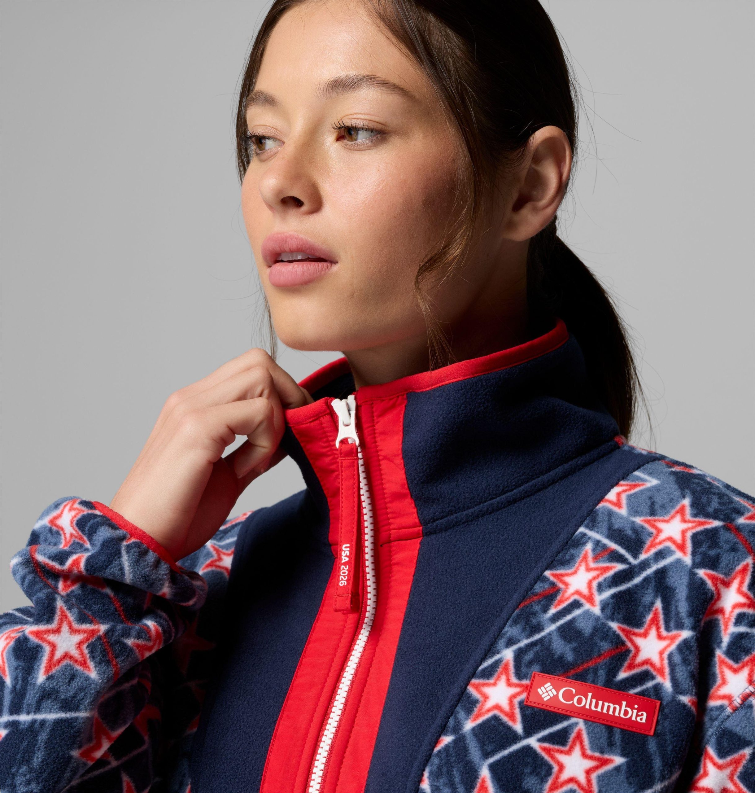 kvinner usa 2026 fleece
