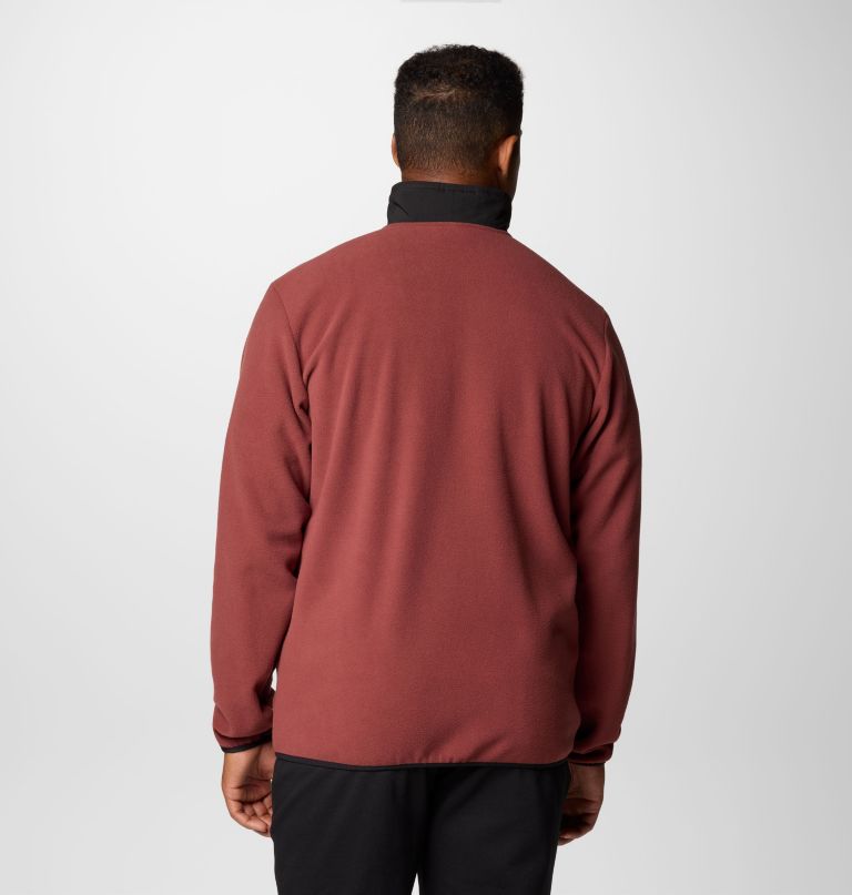 herre sequoia grove fleece med glidelås
