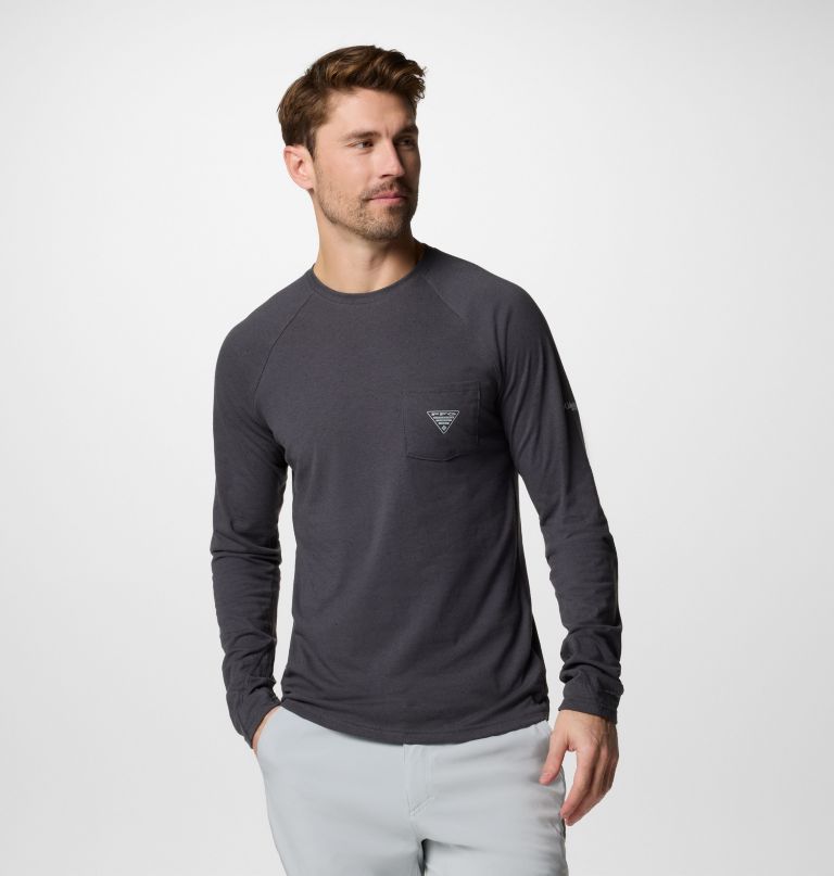 herre pfg uncharted neps langermet skjorte