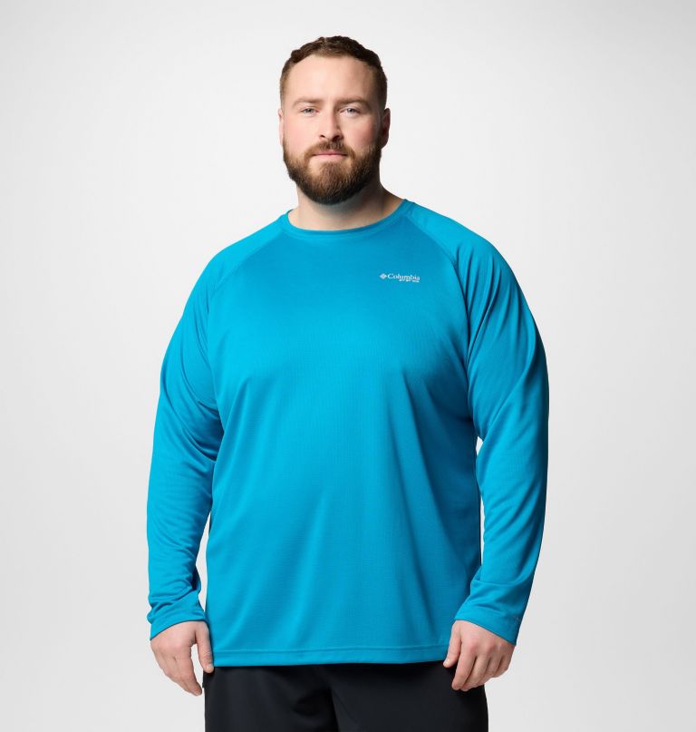 herre pfg solar stream langermet skjorte – stor