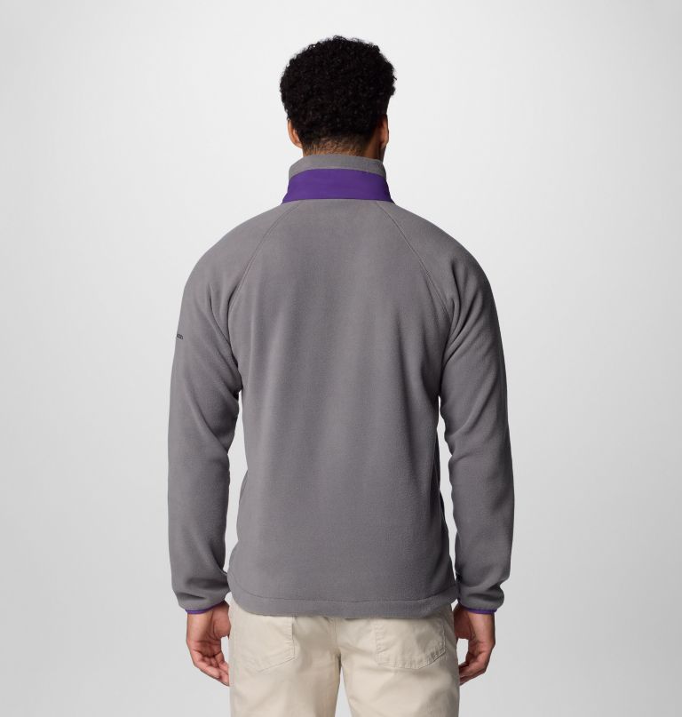 herre collegiate flanker iv fleecejakke – lsu