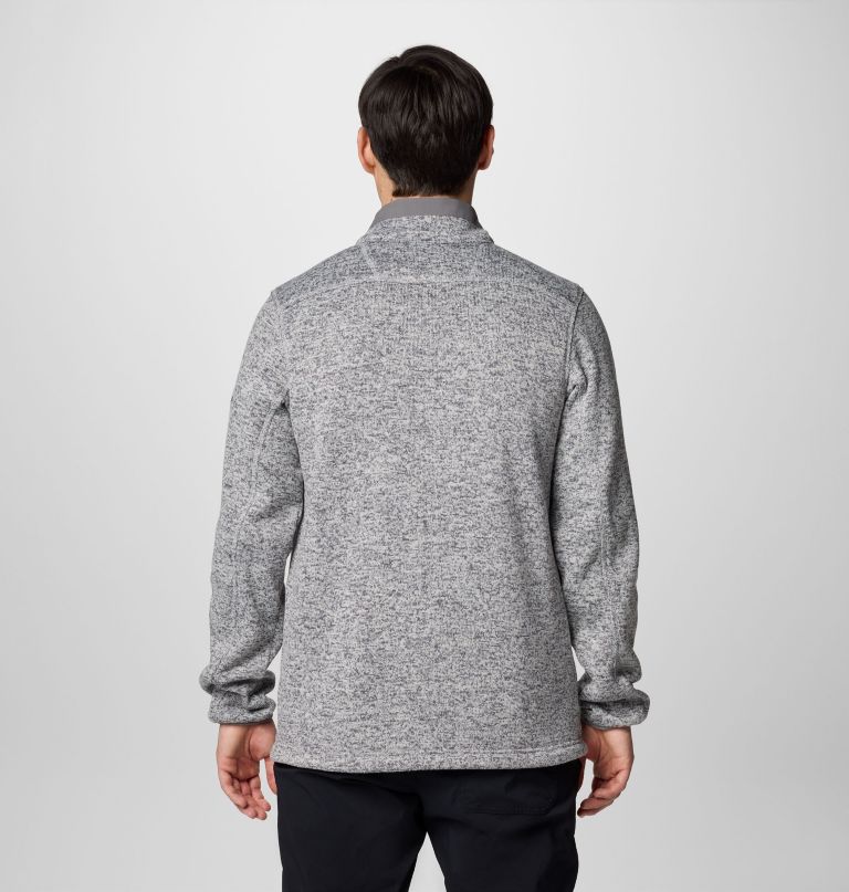 herre college genser weather fleece half zip genser – lsu