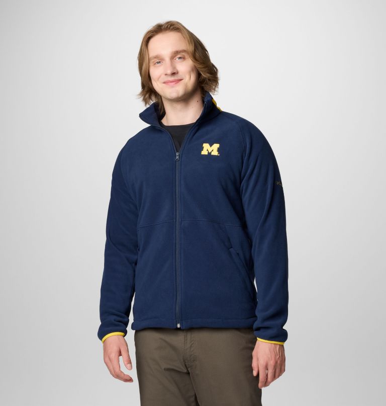 herre collegiate flanker iv fleecejakke – michigan