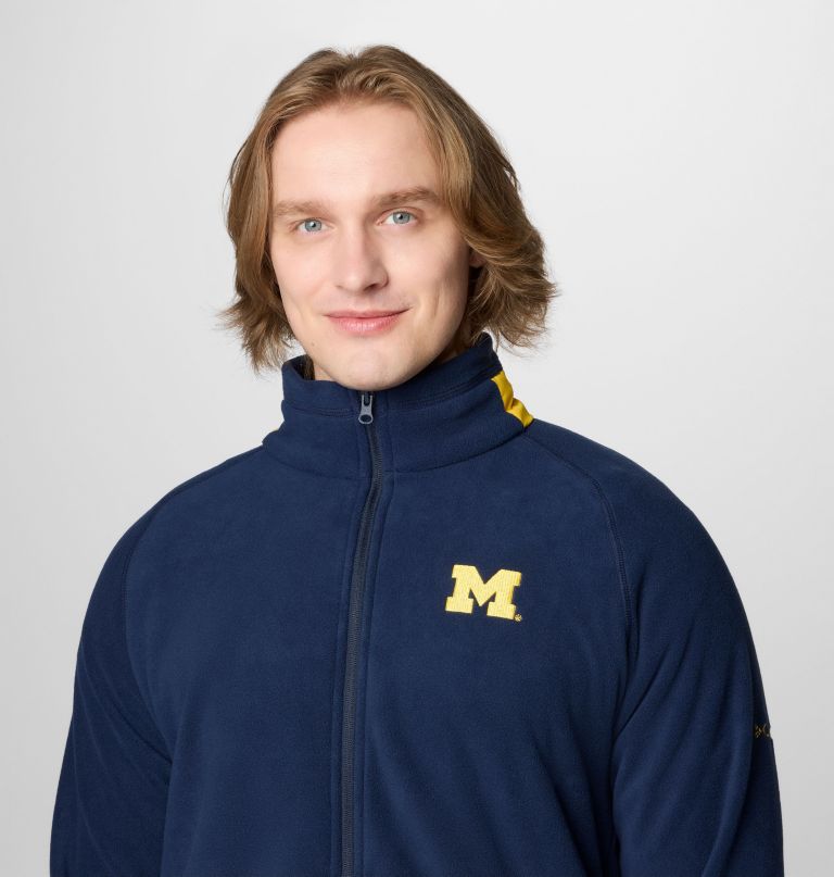 herre collegiate flanker iv fleecejakke – michigan