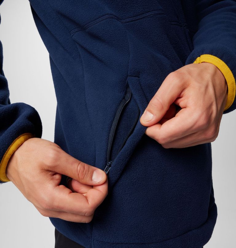 herre collegiate flanker iv fleecejakke – notre dame