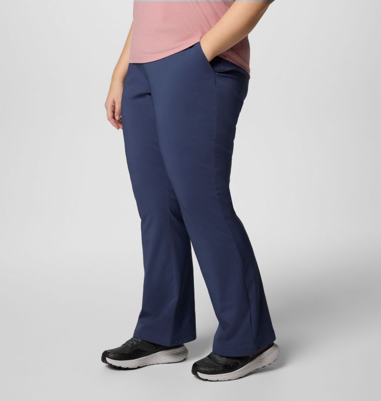 dame all seasons bootcut-bukser – pluss størrelse