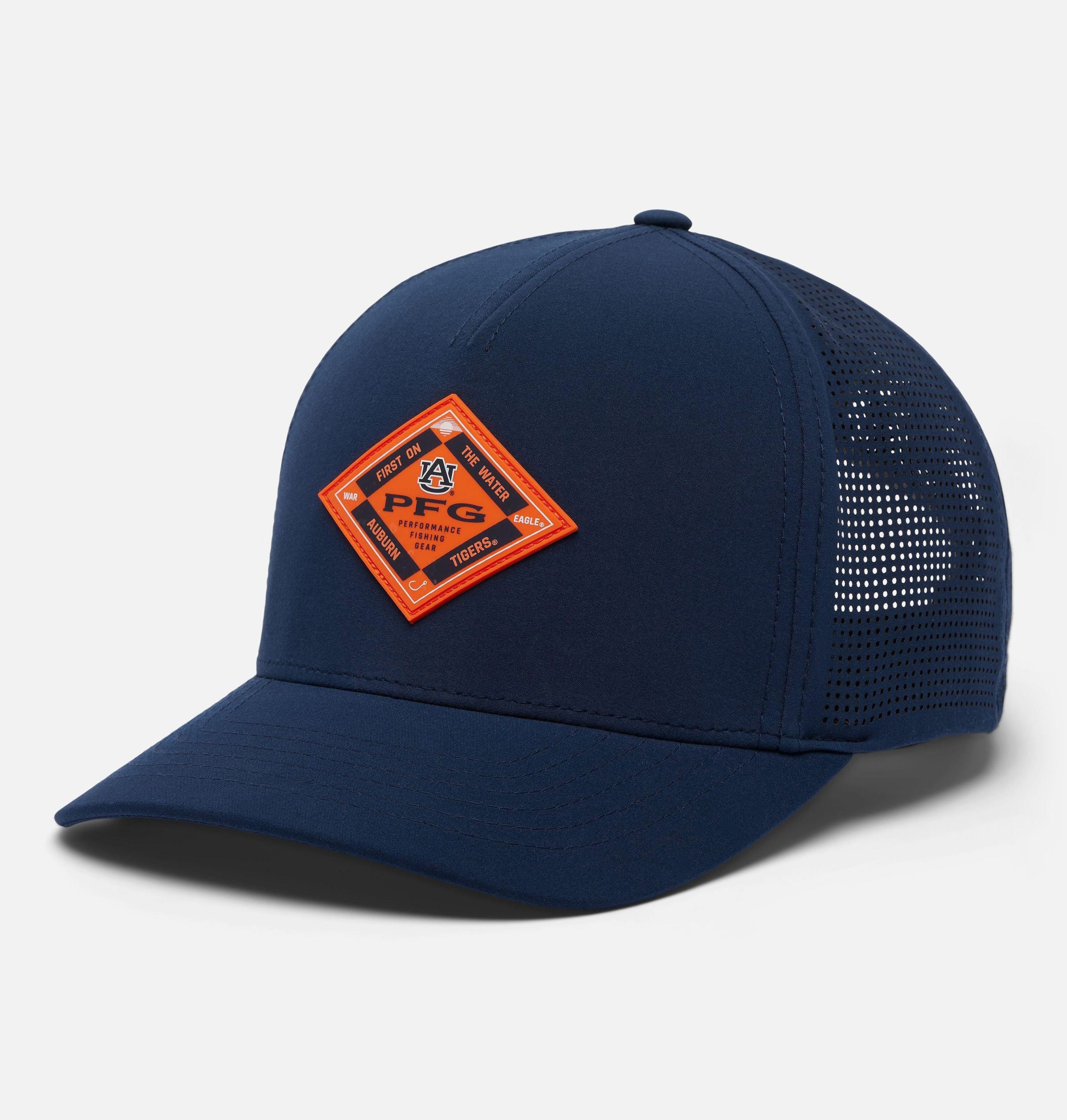 collegiate pfg elite 3d stretch snap back - rødbrun