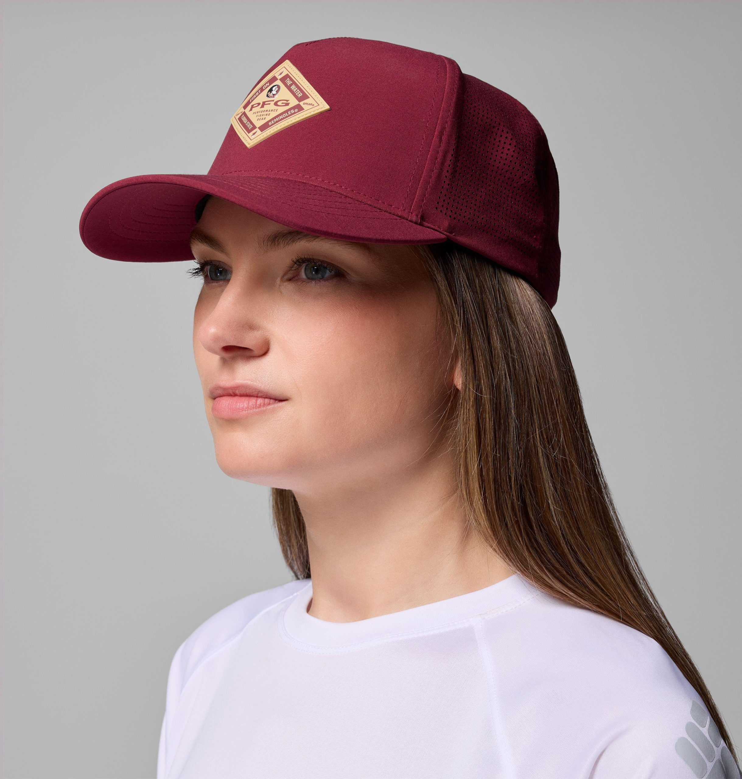 collegiate pfg elite 3d stretch snap back – florida state
