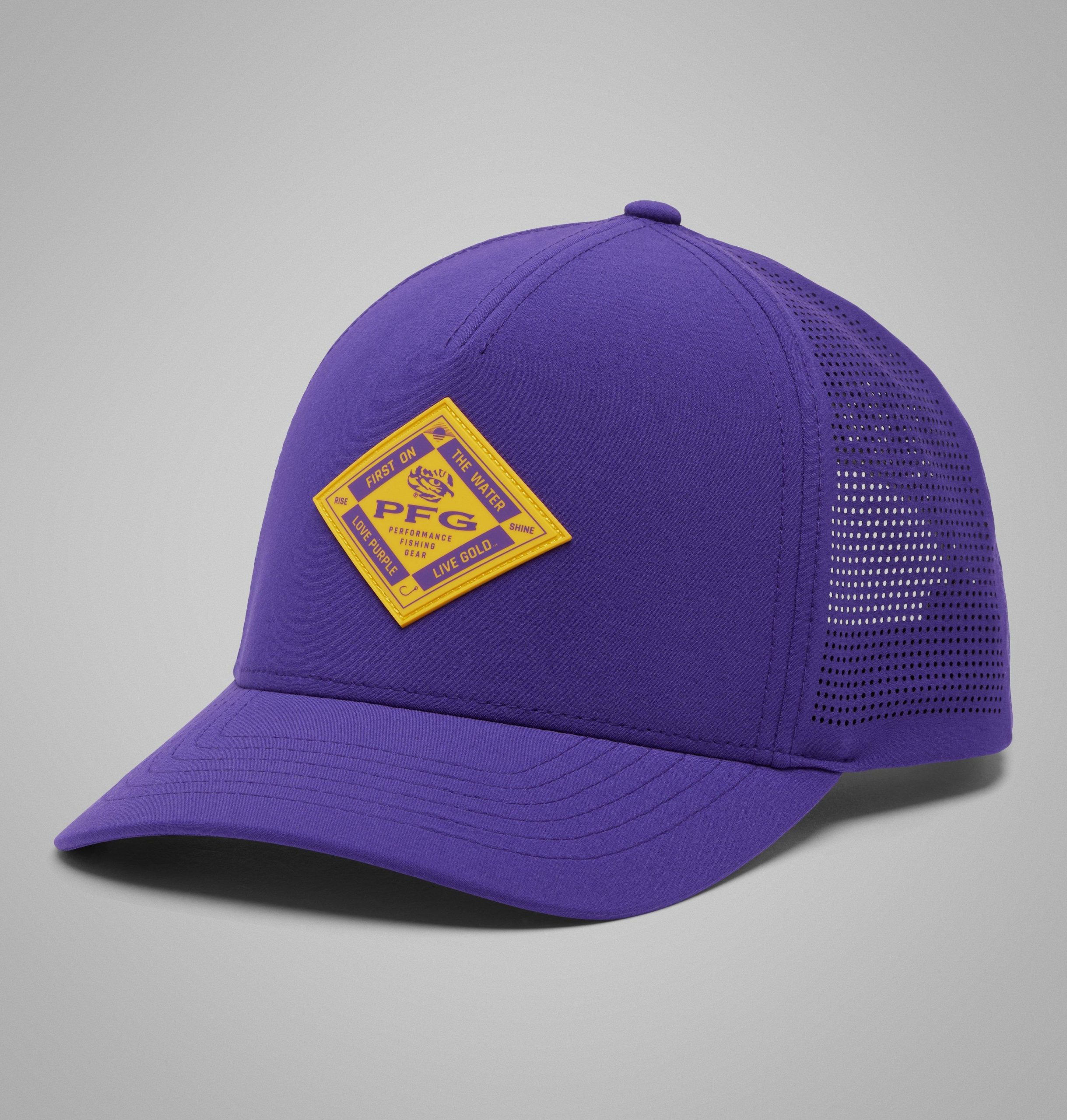 collegiate pfg elite 3d stretch snap back – lsu