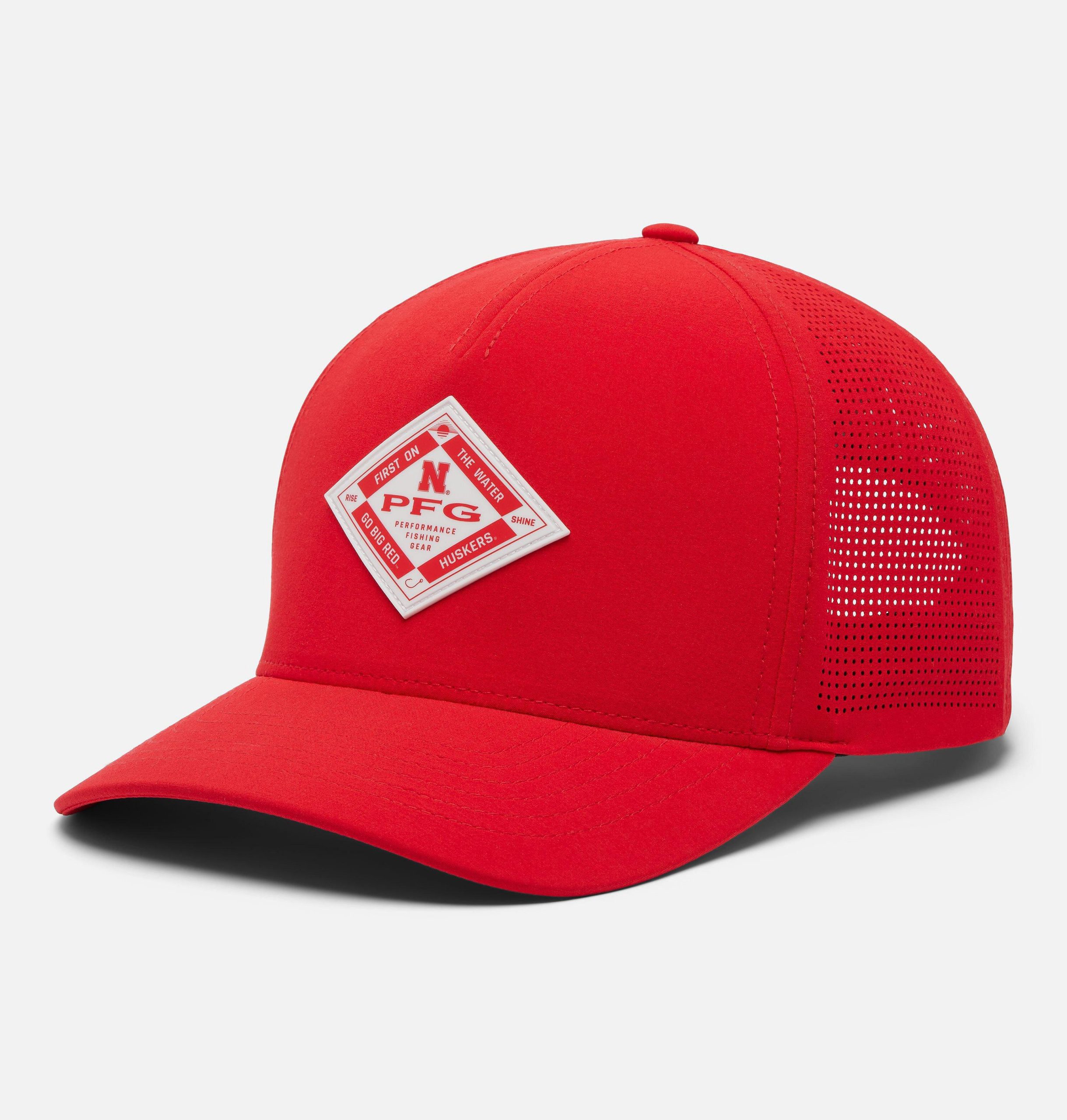 collegiate pfg elite 3d stretch snap back – nebraska