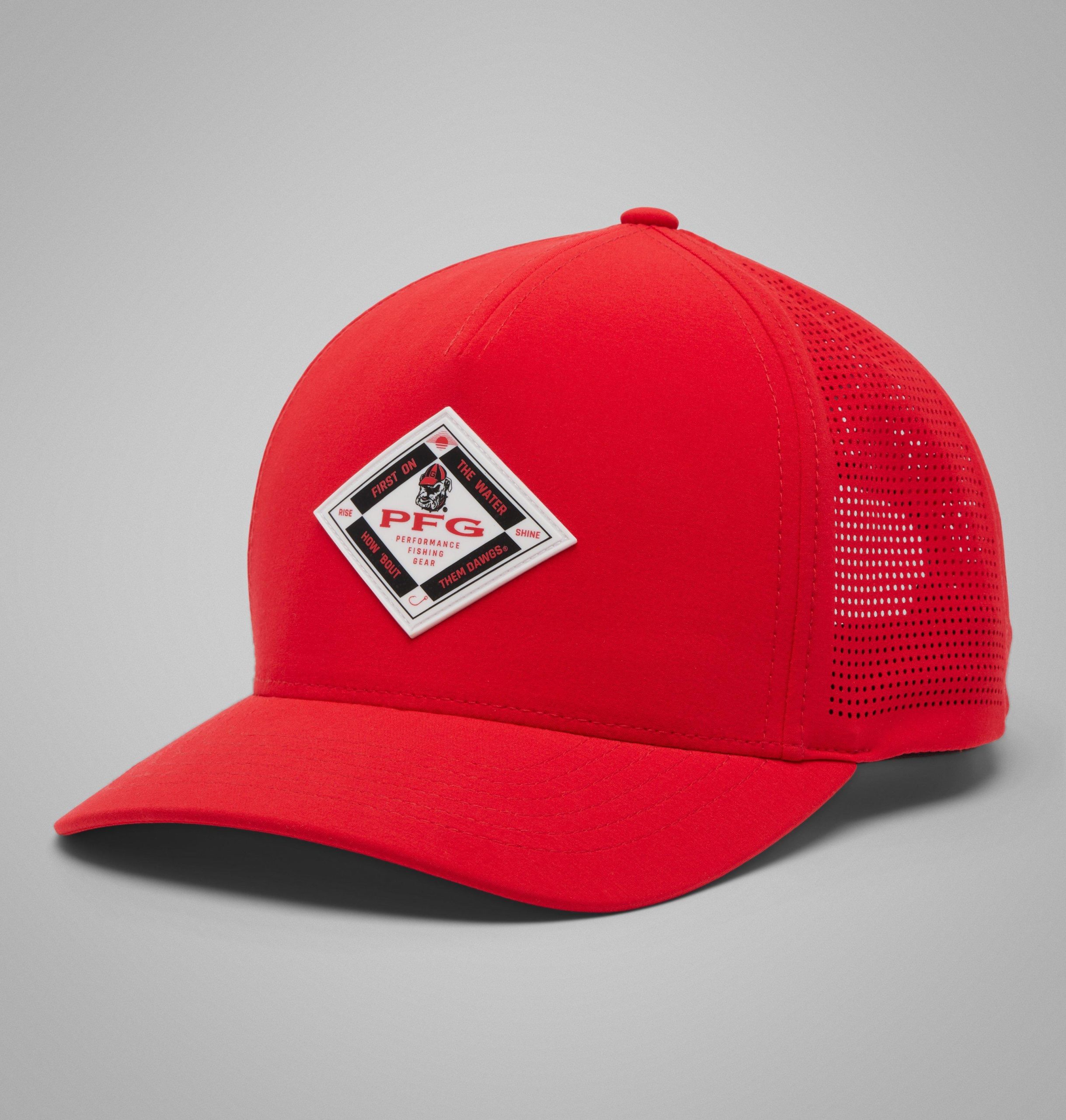 collegiate pfg elite 3d stretch snap back – georgia