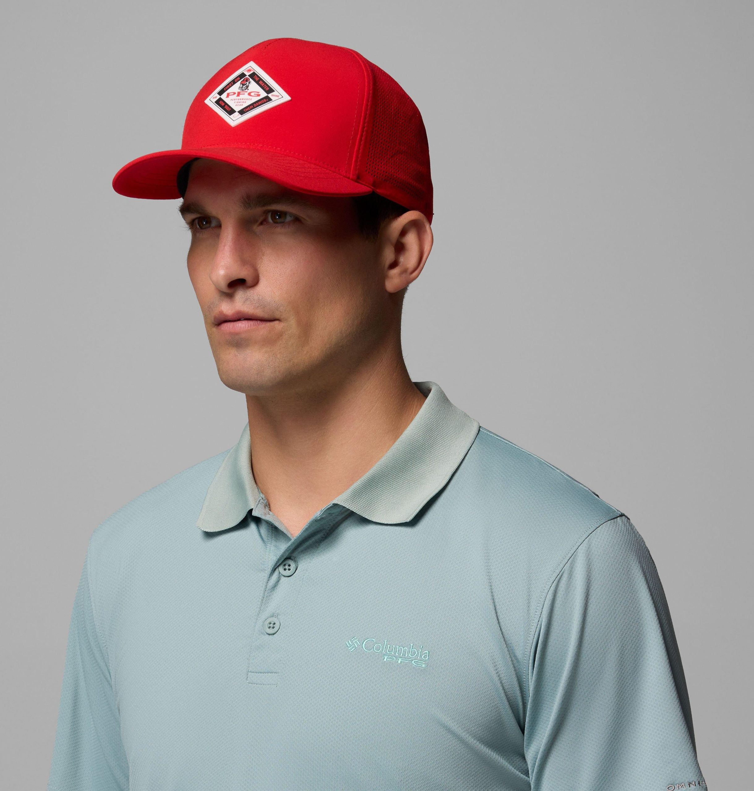collegiate pfg elite 3d stretch snap back – georgia