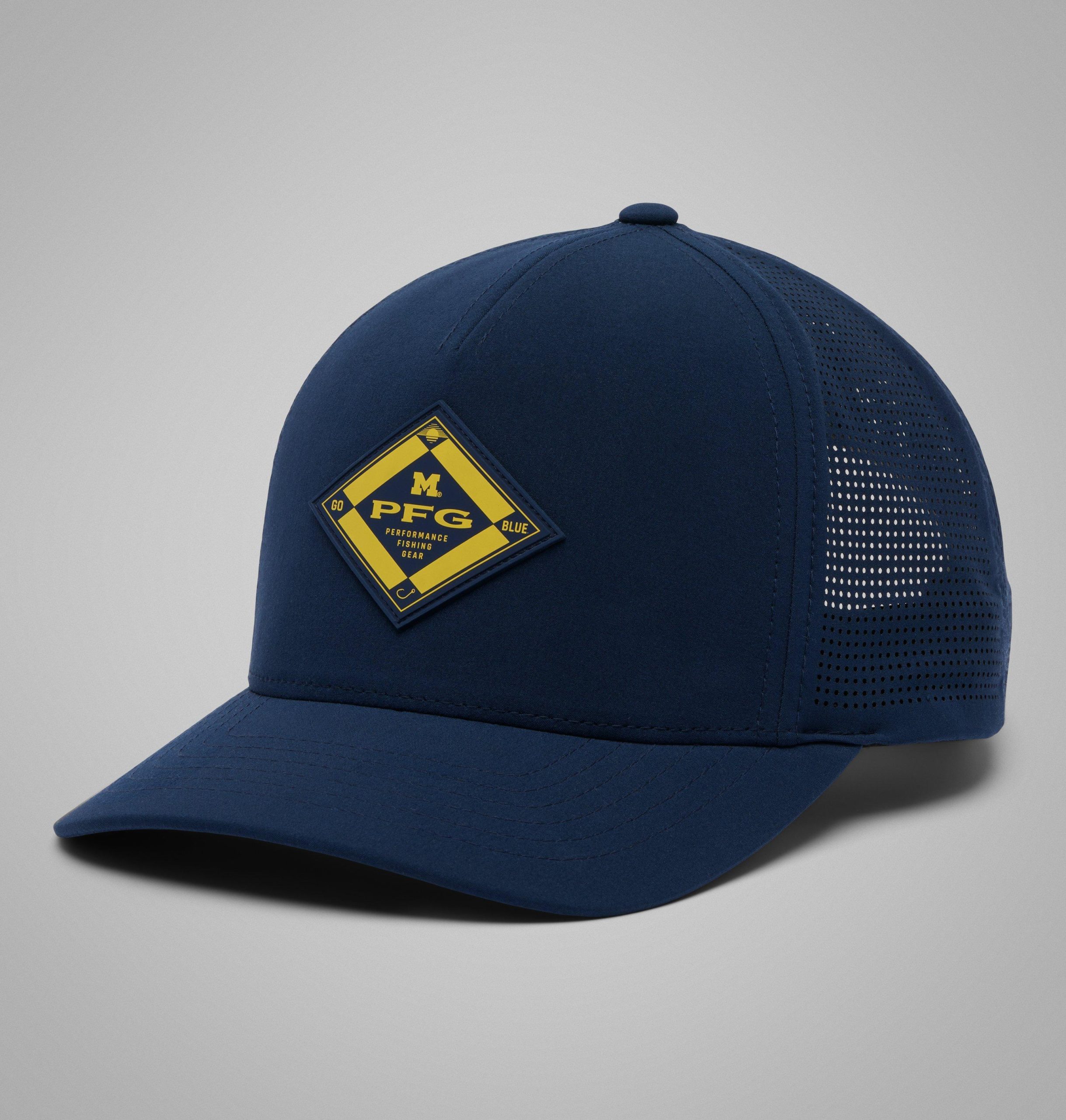 collegiate pfg elite 3d stretch snap back – michigan